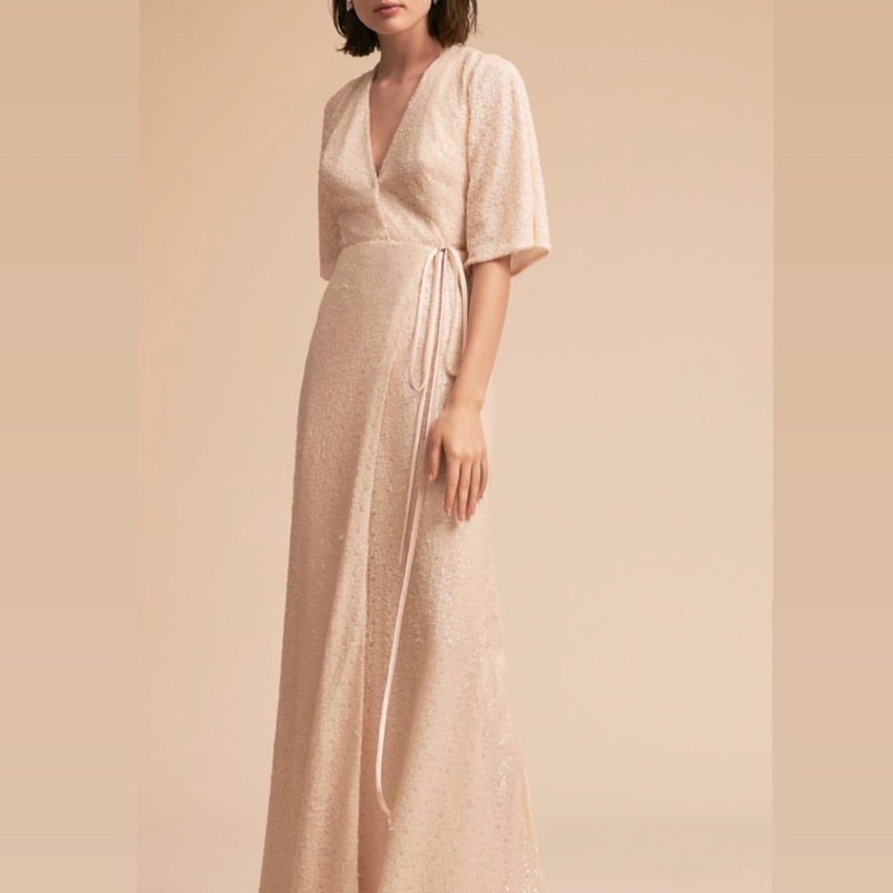 Aidan mattox BHLDN dress